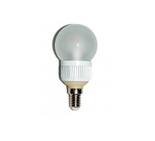 LED žárovka E14 BULB 50mm pískovaná, stmívatelná 5W 400Lm LexiLED